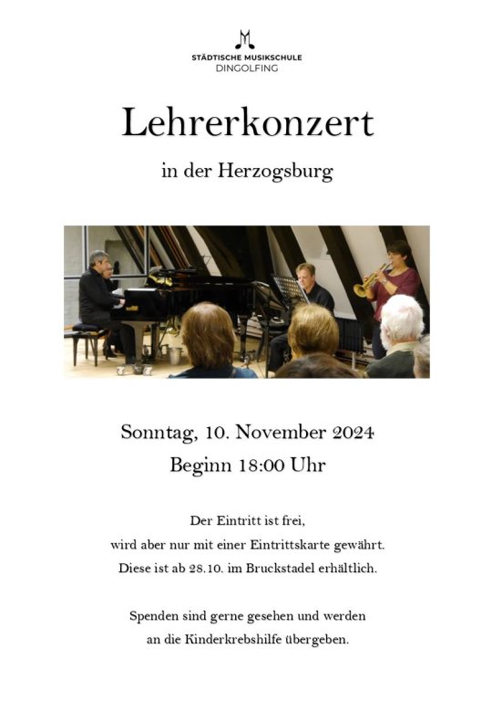 Lehrerkonzert